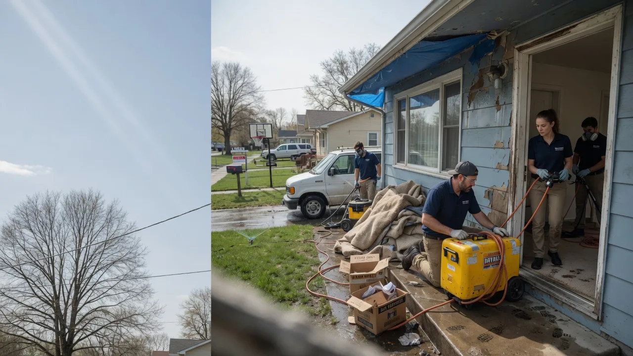 Basement Flood Cleanup in Culdesac, ID near me